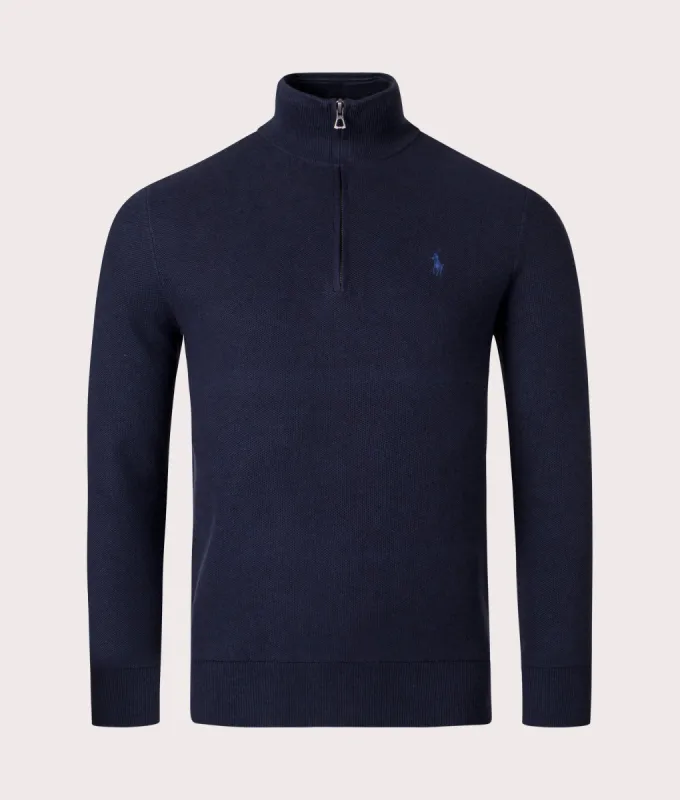 Quarter Zip Lightweight Knit sold by EQVVS