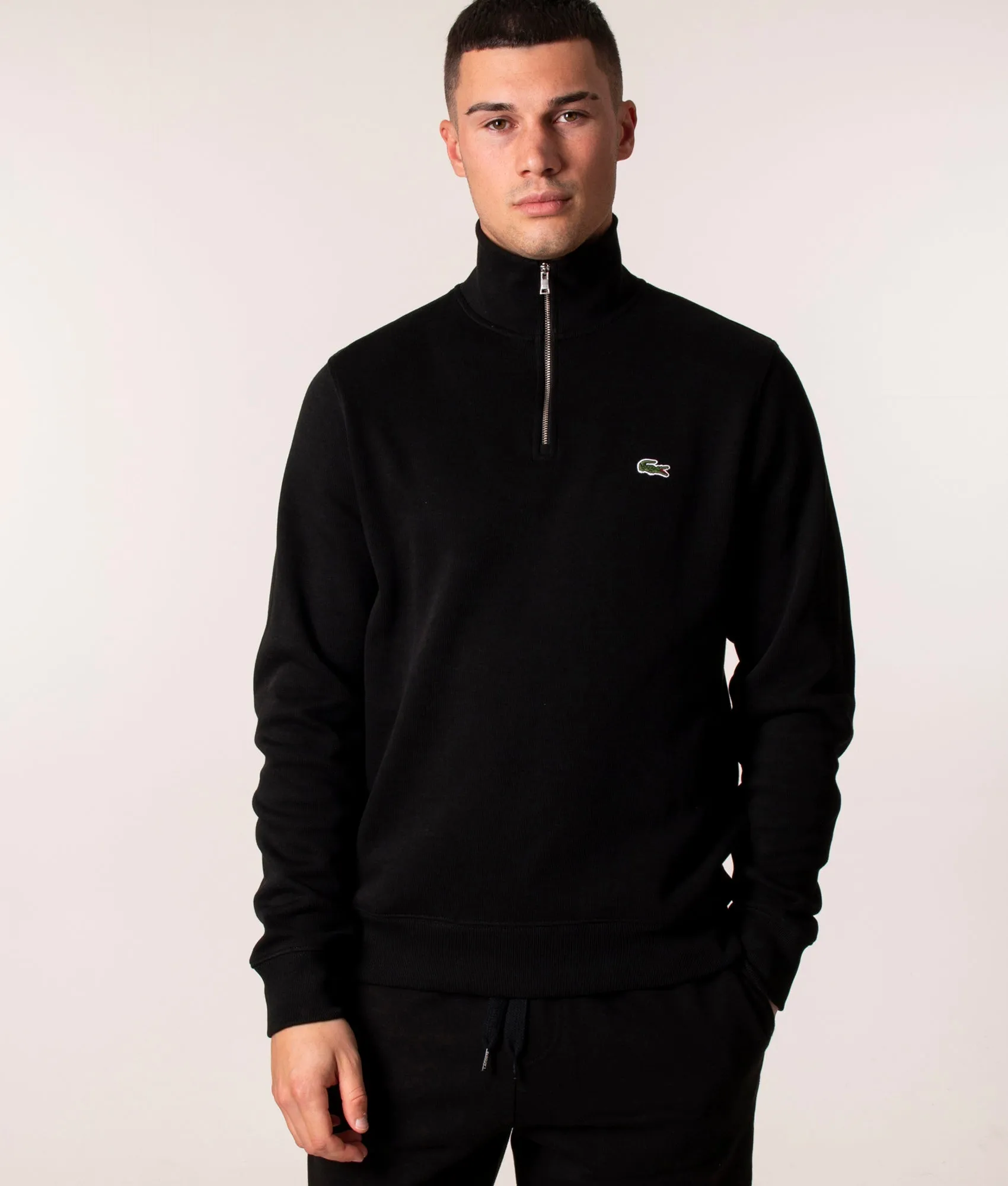 Quarter Zip Croc Logo Sweatshirt sold by EQVVS