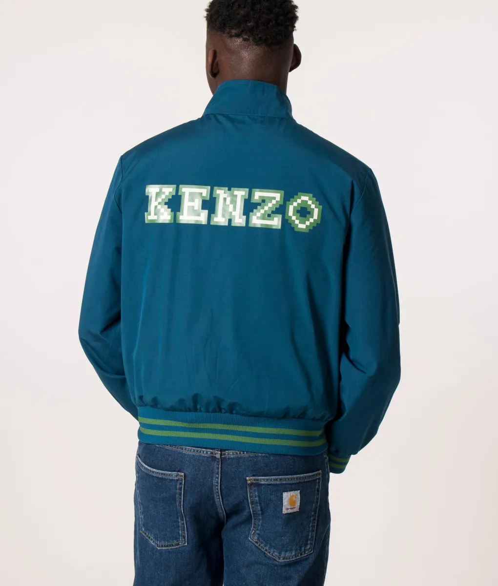 2 in 1 KENZO Pixel Logo Harrington Bomber Jacket sold by EQVVS