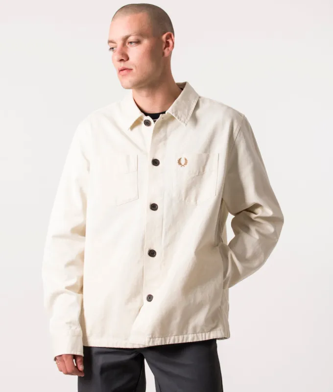 Twill Overshirt made by EQVVS