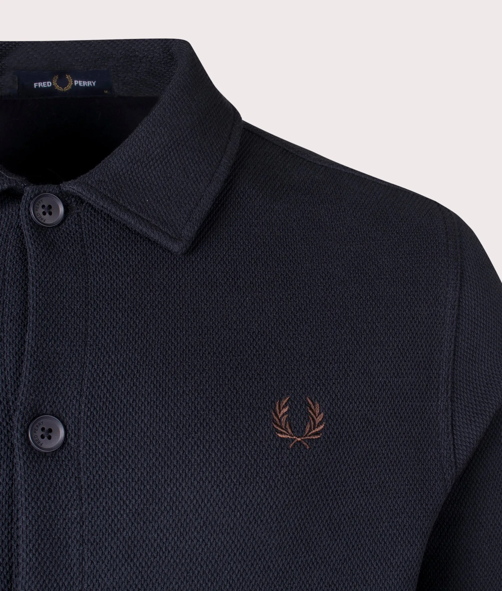 Button Through Polo Style Overshirt sold by EQVVS product image thumbnail 2