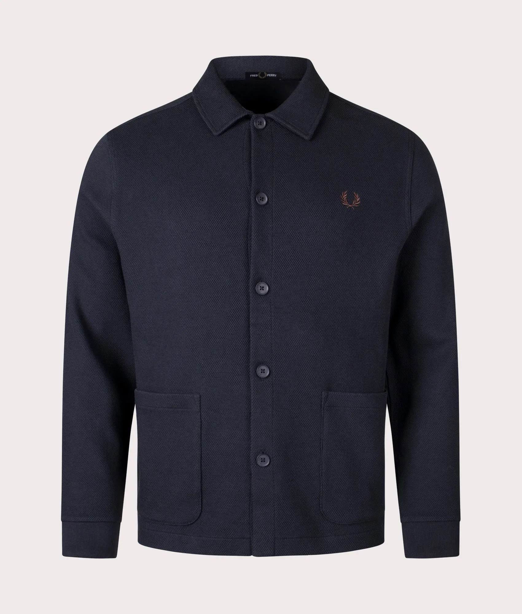 Button Through Polo Style Overshirt sold by EQVVS