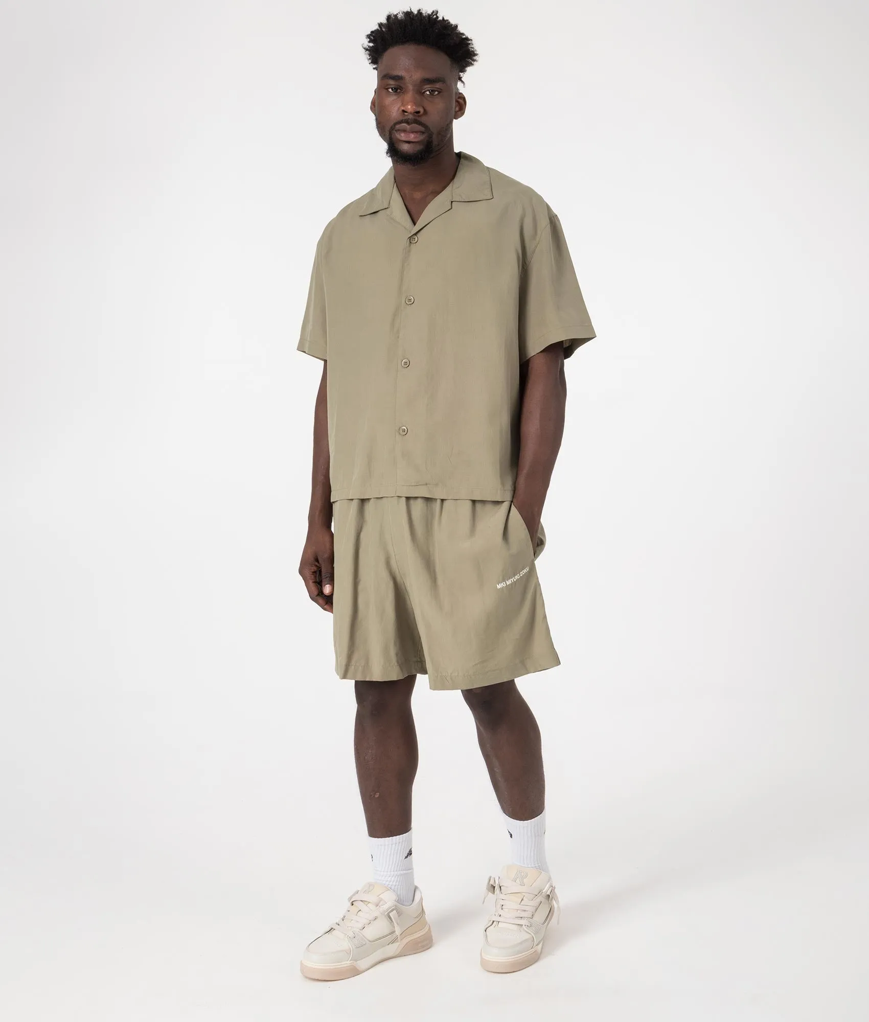 Relaxed Fit Tencel Shorts sold by EQVVS product image thumbnail 2