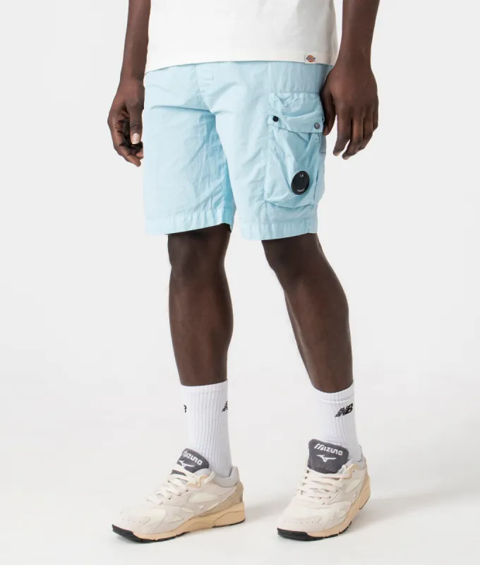 Flatt Nylon Cargo Beach Shorts sold by EQVVS