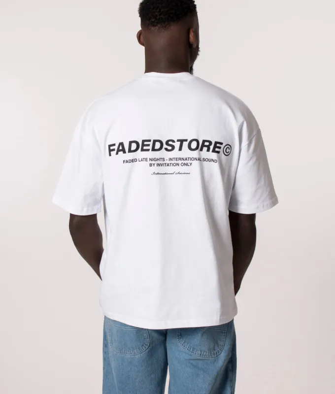 Oversized Faded Store T-Shirt sold by EQVVS