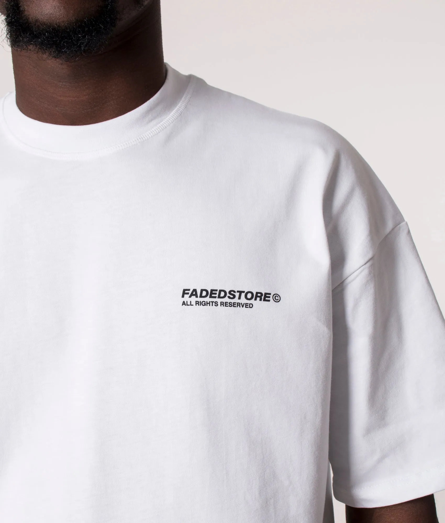 Oversized Faded Store T-Shirt sold by EQVVS product image thumbnail 3