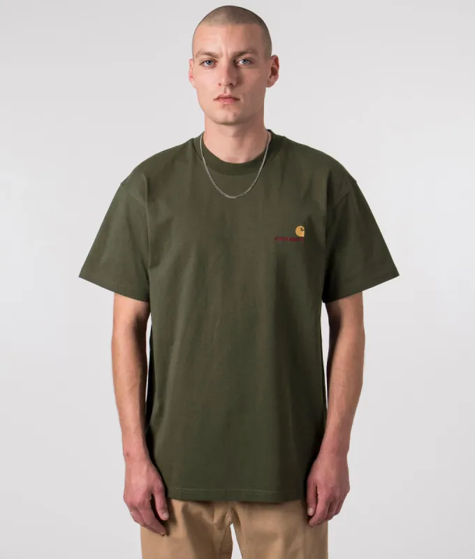 Relaxed Fit American Script T-Shirt sold by EQVVS