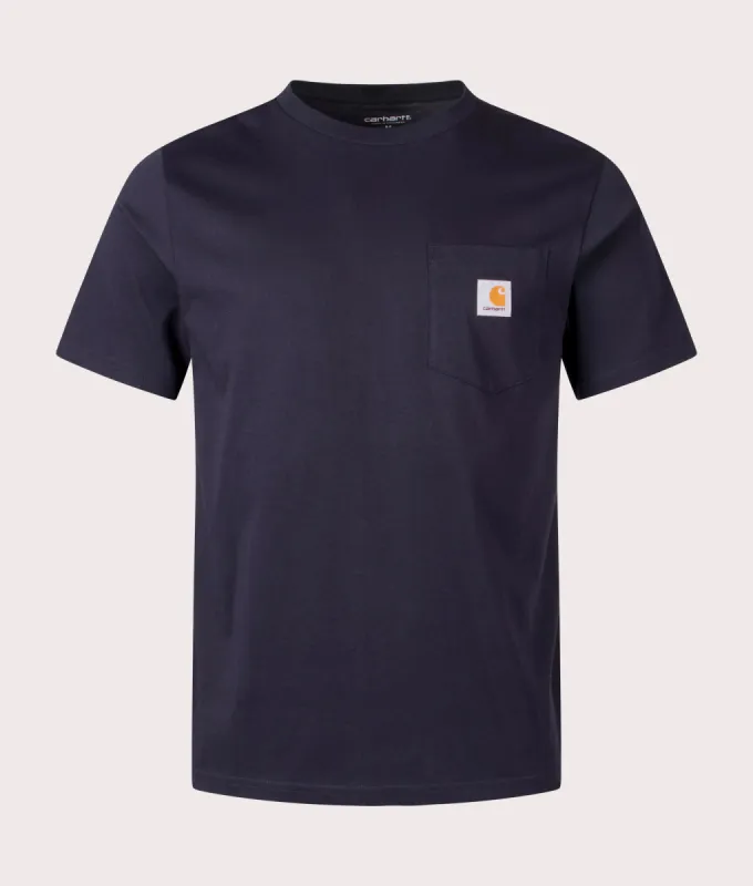 Palace x Carhartt WIP Short-Sleeve Pocket T-Shirt 'Black