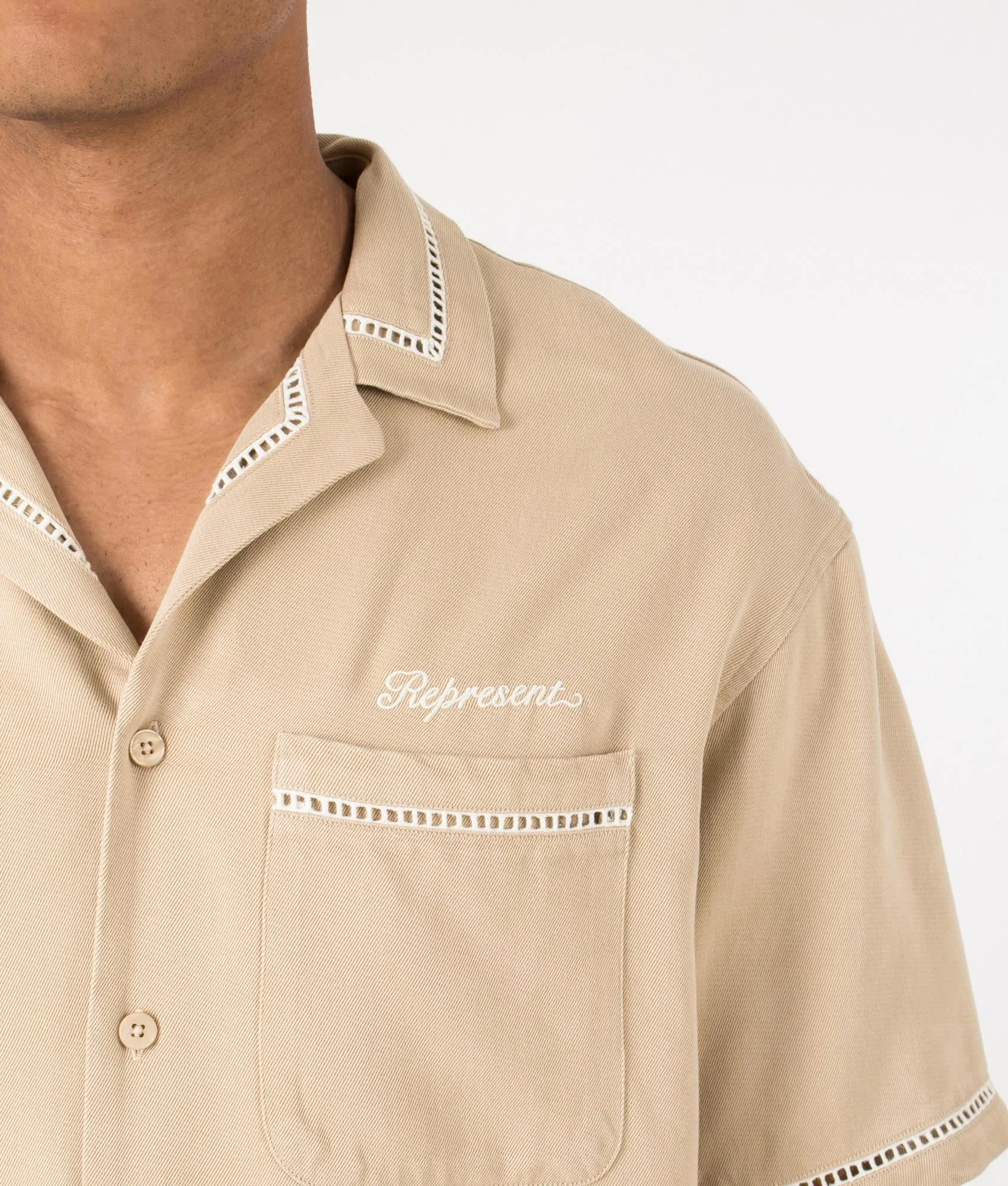 Relaxed Fit Resort Shirt sold by EQVVS product image thumbnail 3