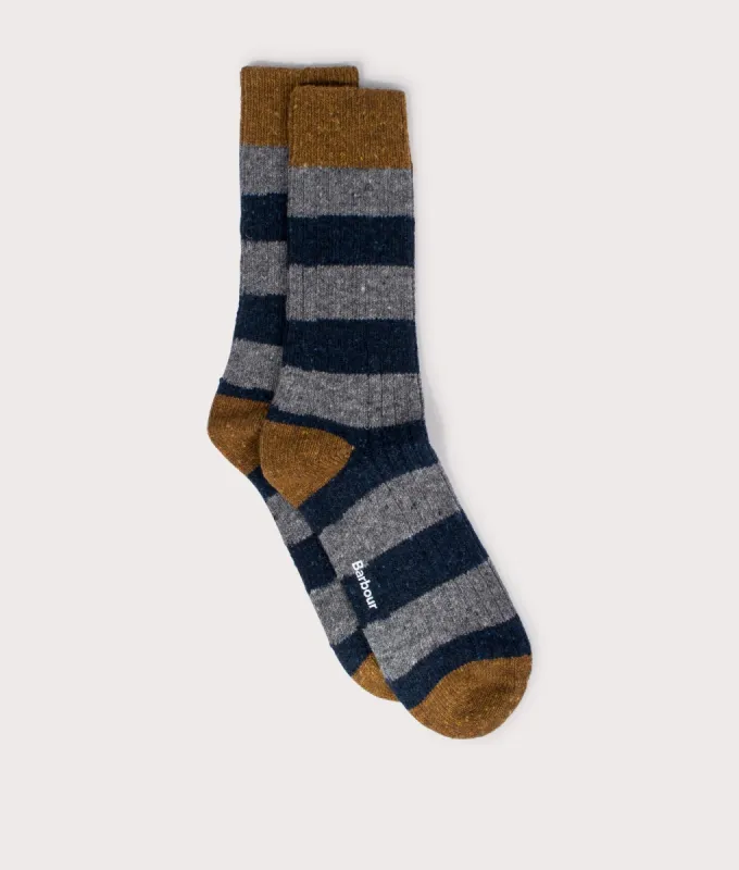 Houghton Stripe Socks sold by EQVVS