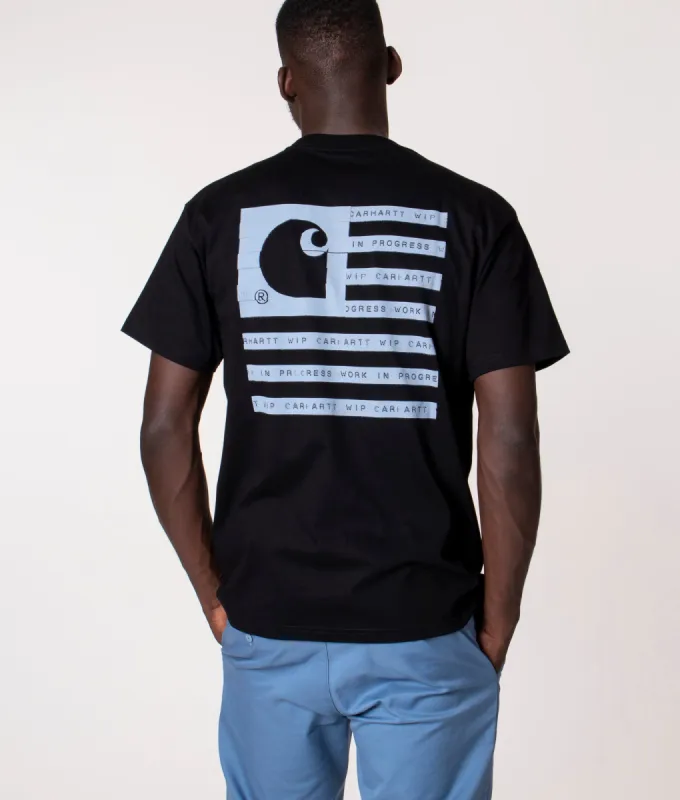 Relaxed Fit Label State Flag T-Shirt sold by EQVVS