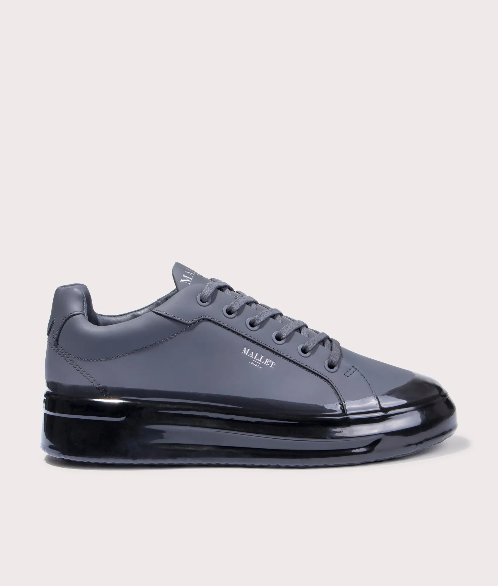 GRFTR Dark Grey Dip Trainers sold by EQVVS