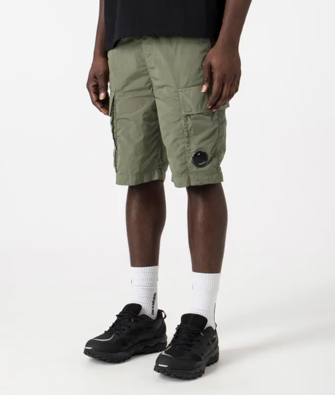 Chrome-R Cargo Bermuda Shorts sold by EQVVS