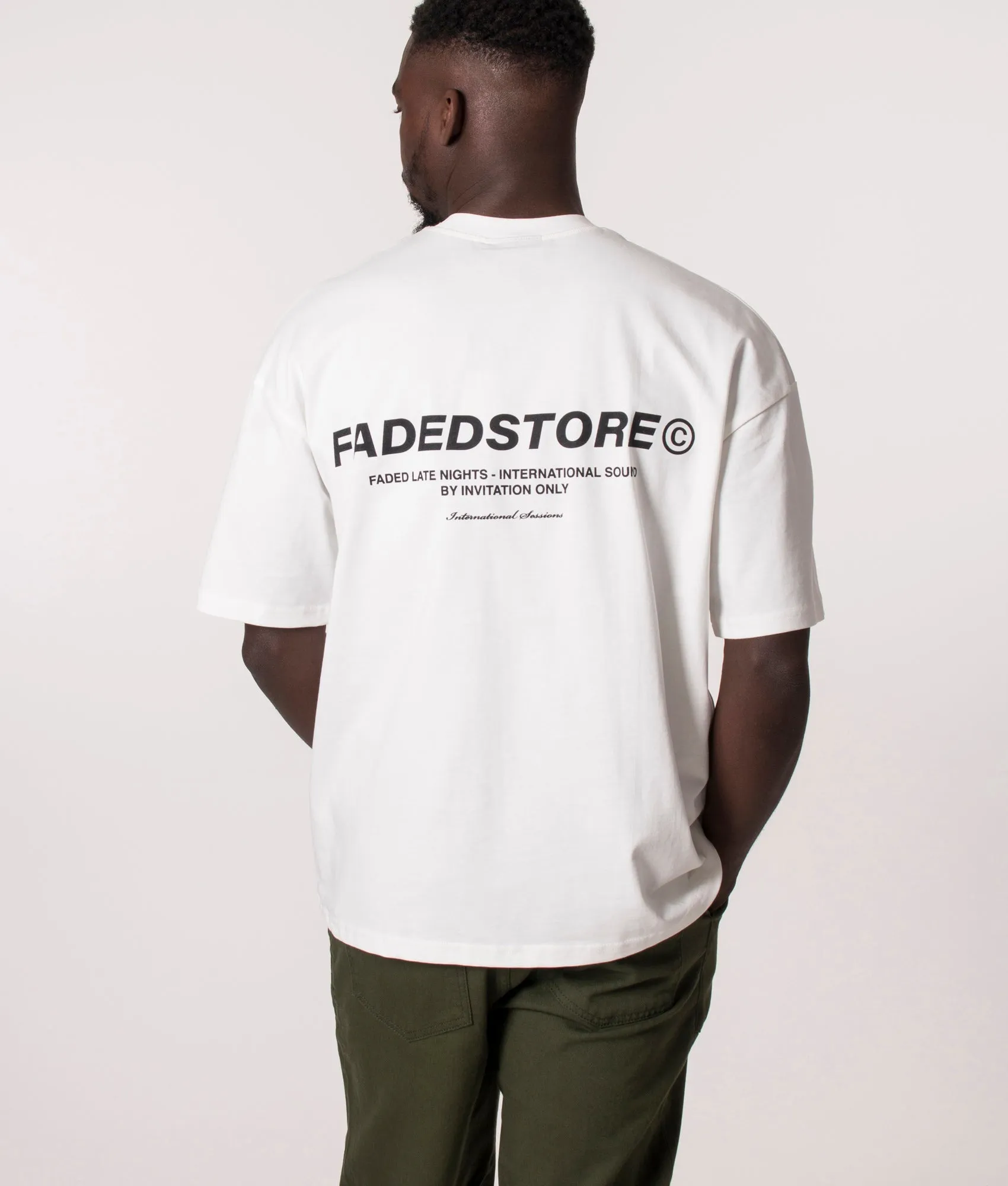 Oversized Faded Store T-Shirt sold by EQVVS