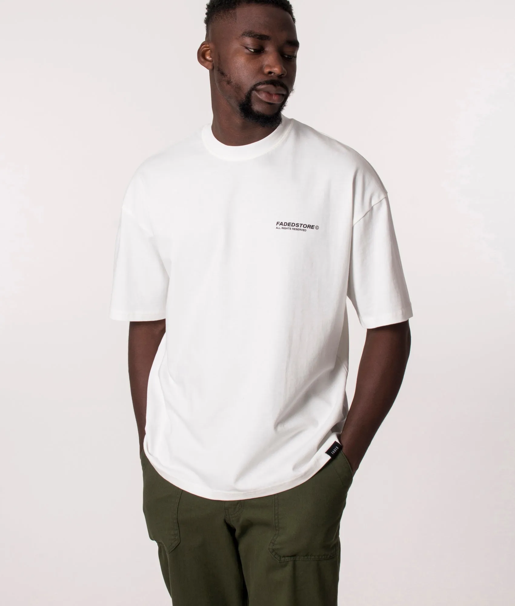 Oversized Faded Store T-Shirt sold by EQVVS product image thumbnail 2