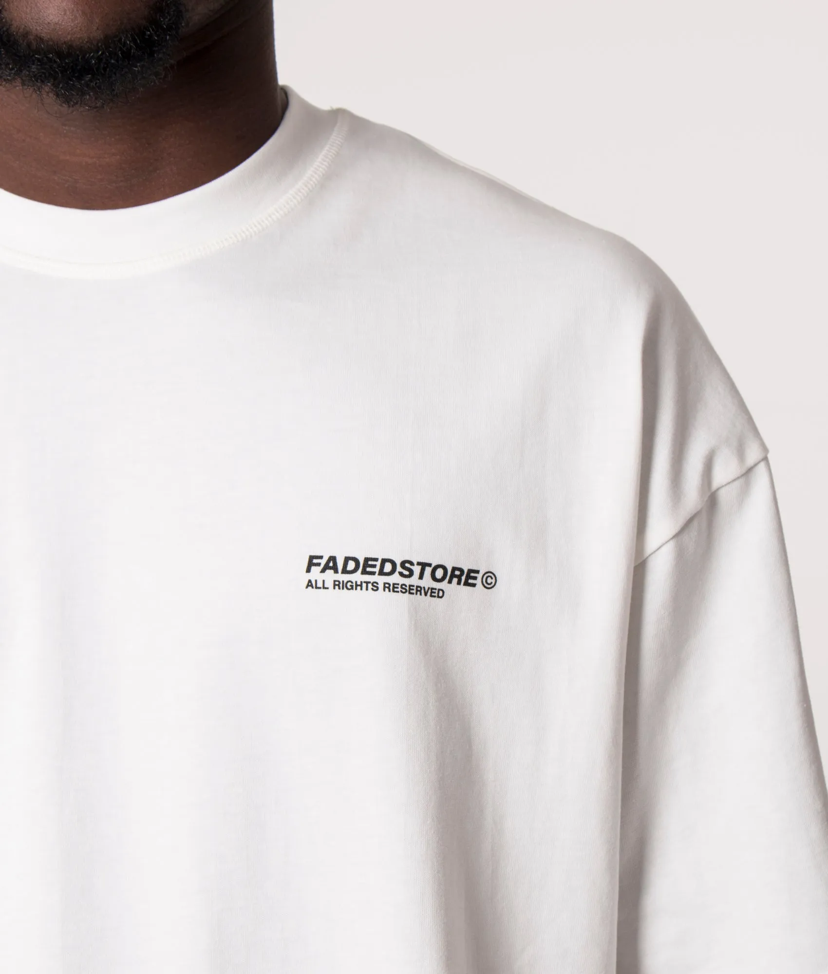 Oversized Faded Store T-Shirt sold by EQVVS product image thumbnail 3