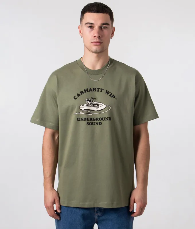 Relaxed Fit Underground Sound T-Shirt sold by EQVVS