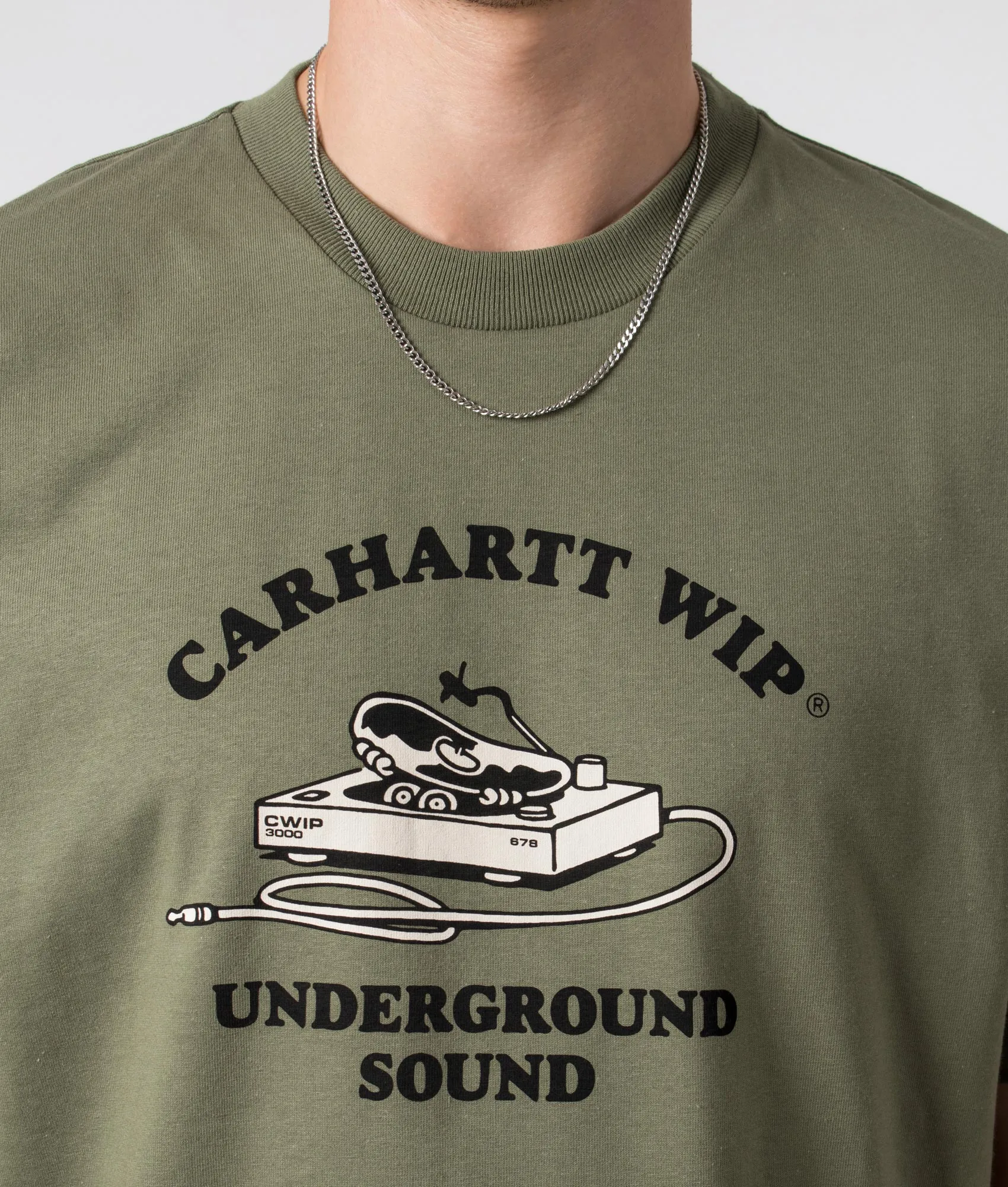 Relaxed Fit Underground Sound T-Shirt sold by EQVVS product image thumbnail 2