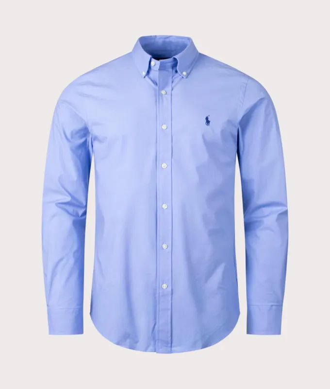 Slim Fit Stretch Poplin Shirt made by Polo by Ralph Lauren