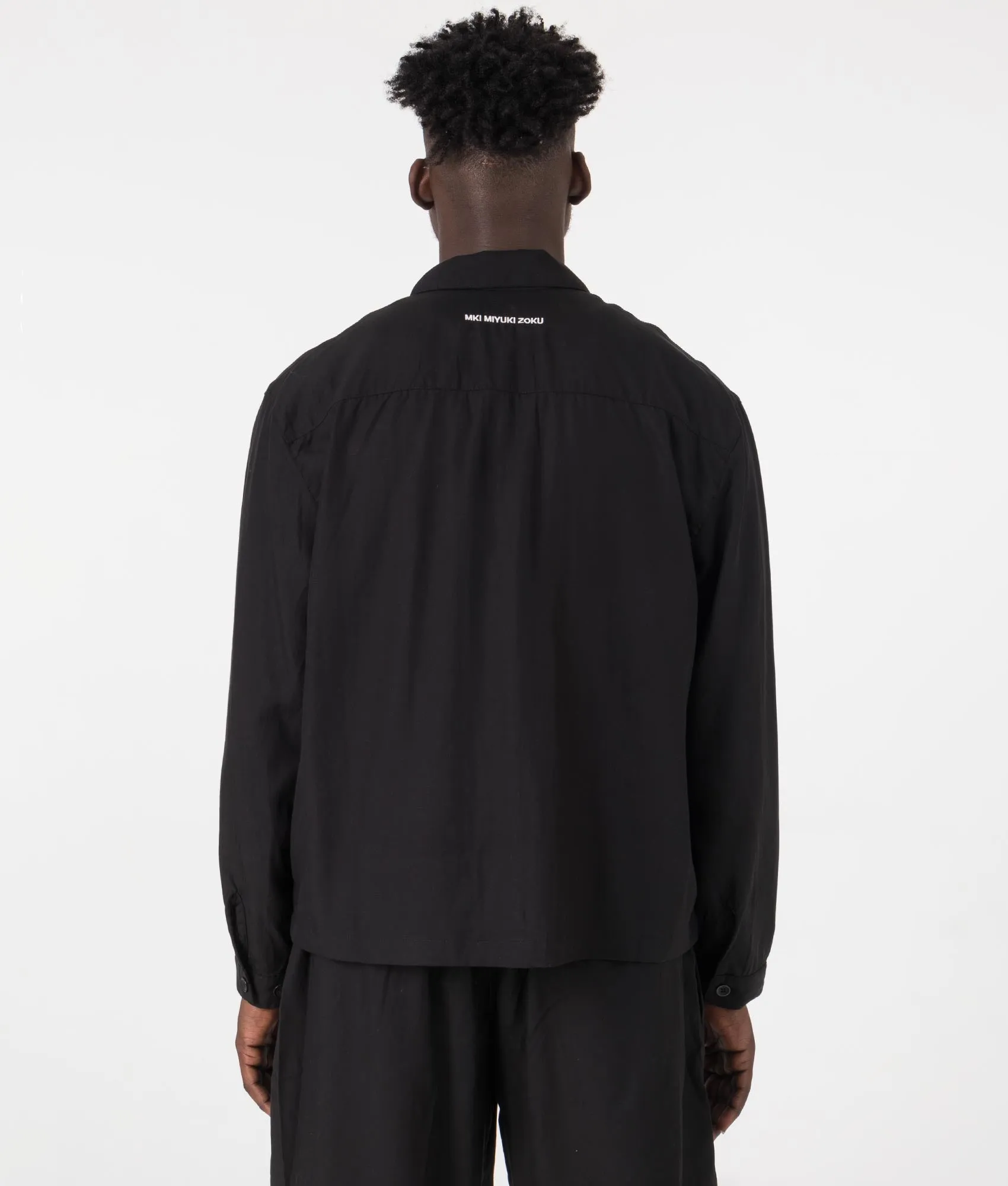 Oversized Tencel Rider Jacket sold by EQVVS product image thumbnail 5