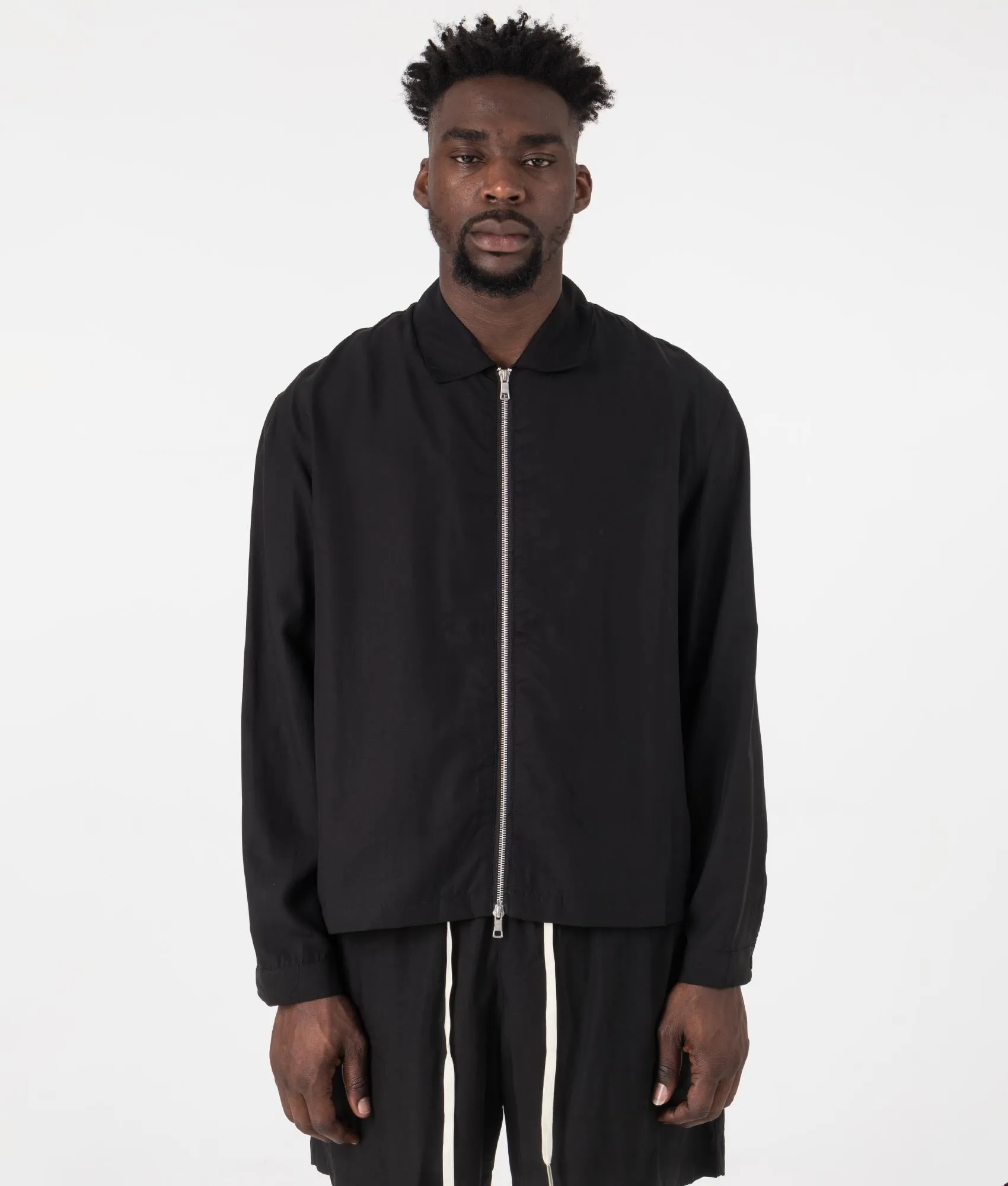 Oversized Tencel Rider Jacket sold by EQVVS