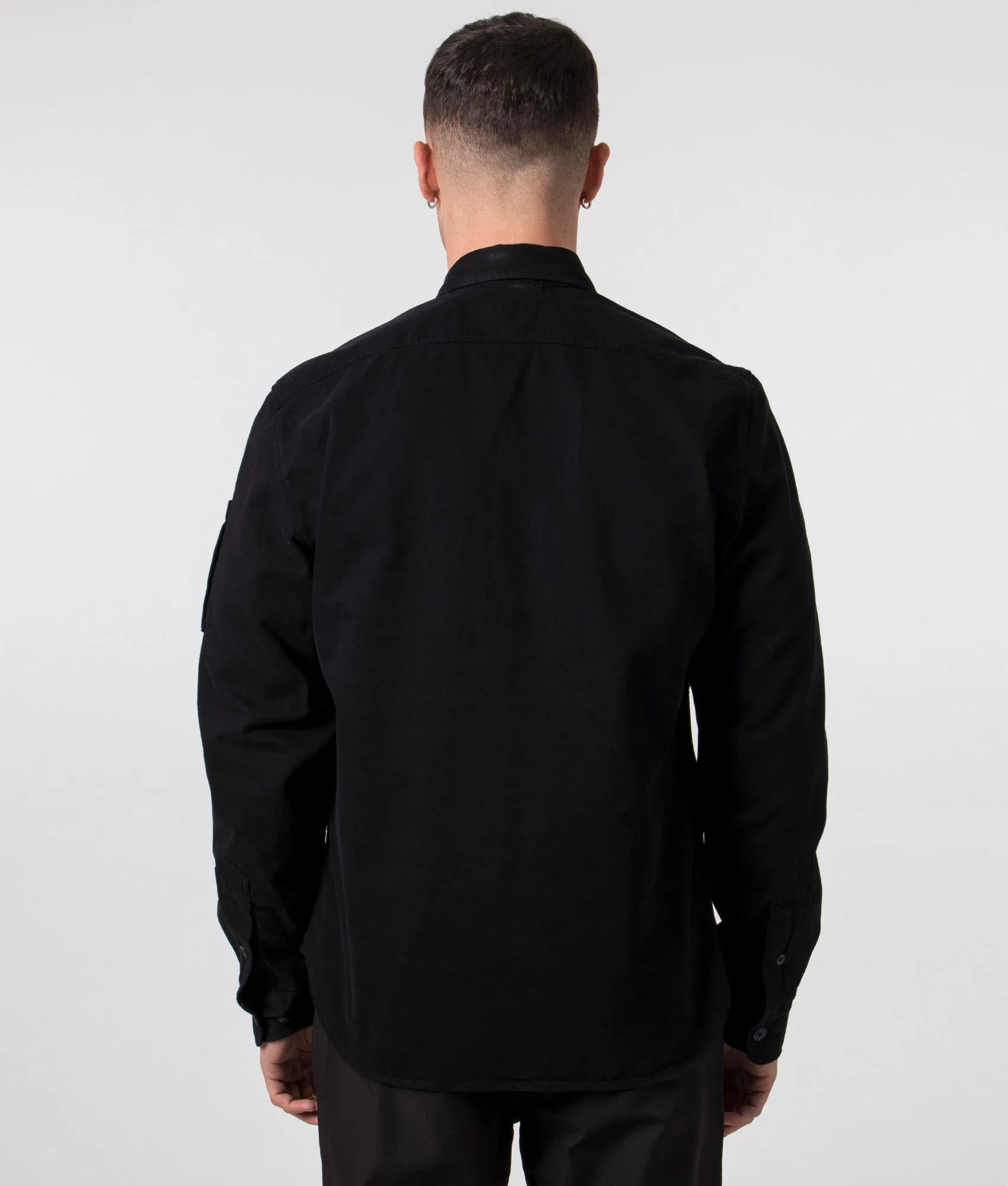 Military Twill Emerized Pocket Overshirt sold by EQVVS product image thumbnail 4