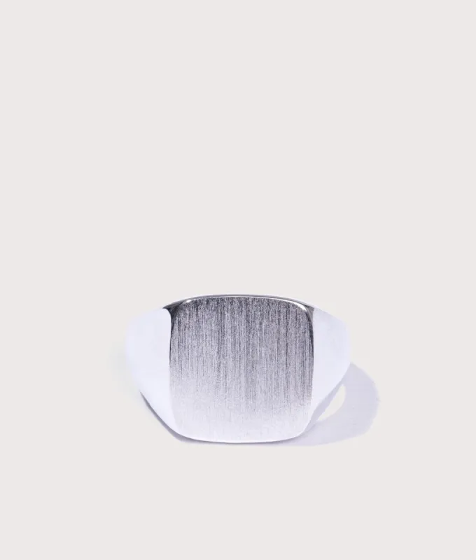 925 Sterling Silver Signet Ring sold by EQVVS
