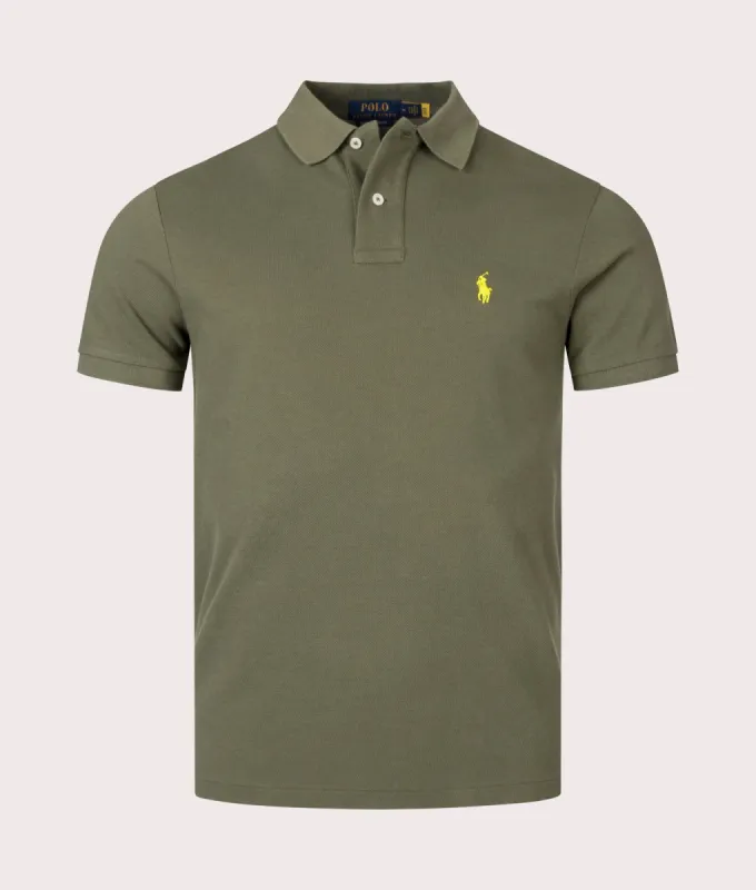 Custom Slim Fit Mesh Polo Shirt made by Polo by Ralph Lauren