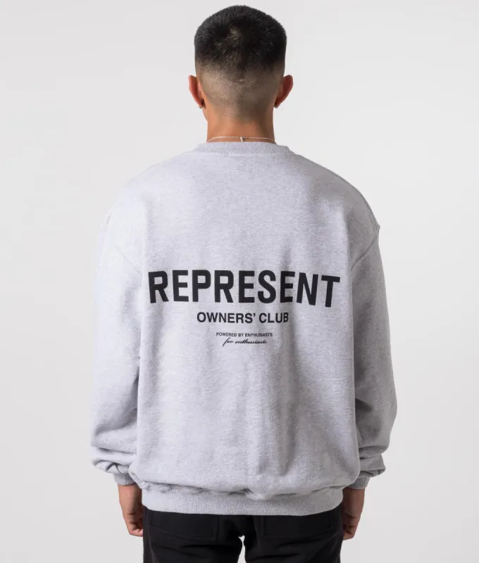 Oversized Fit Represent Owners Club Sweatshirt made by Represent