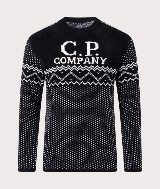 Chenille Cotton Jacquard Knitted Jumper sold by EQVVS