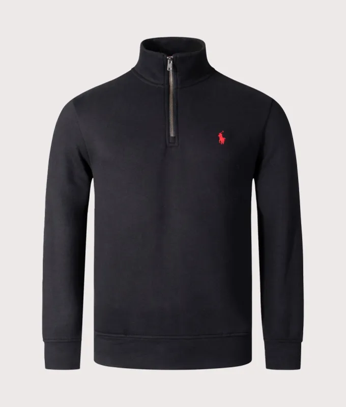 Relaxed Fit Quarter Zip RL Fleece Sweatshirt sold by EQVVS