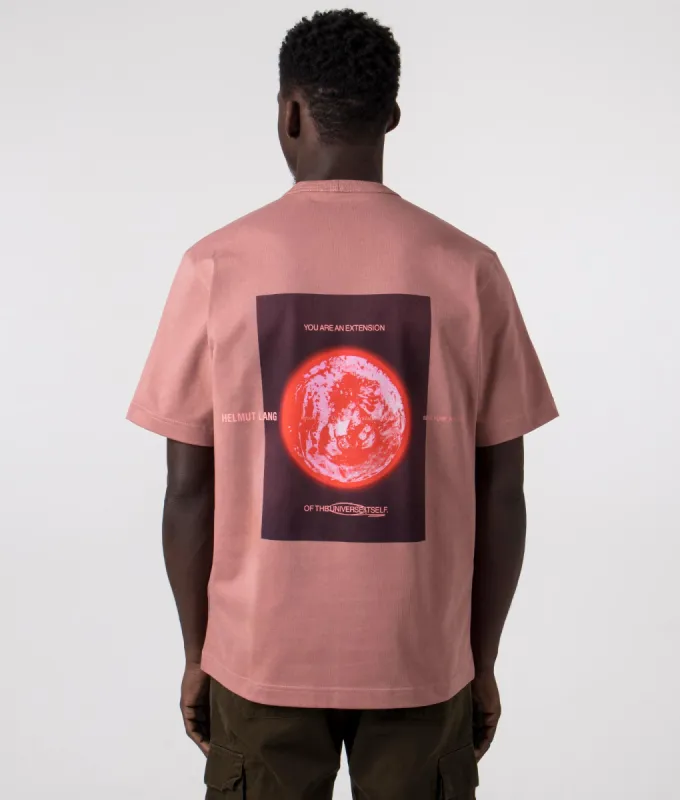 Relaxed Fit Outer Space T-Shirt made by Helmut Lang