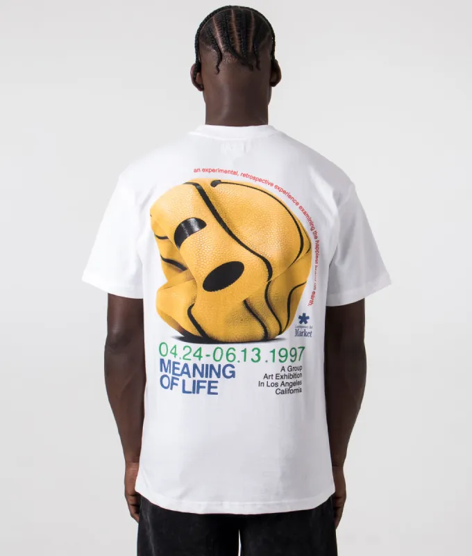 Smiley Contemporary Art T-Shirt sold by EQVVS