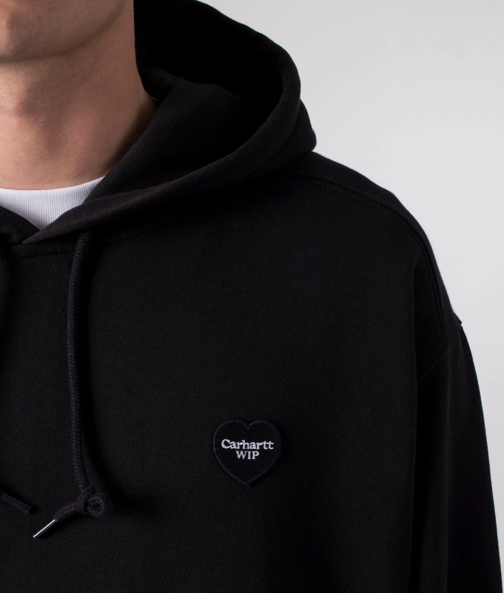 Oversized Heart Patch Hoodie sold by EQVVS product image thumbnail 2