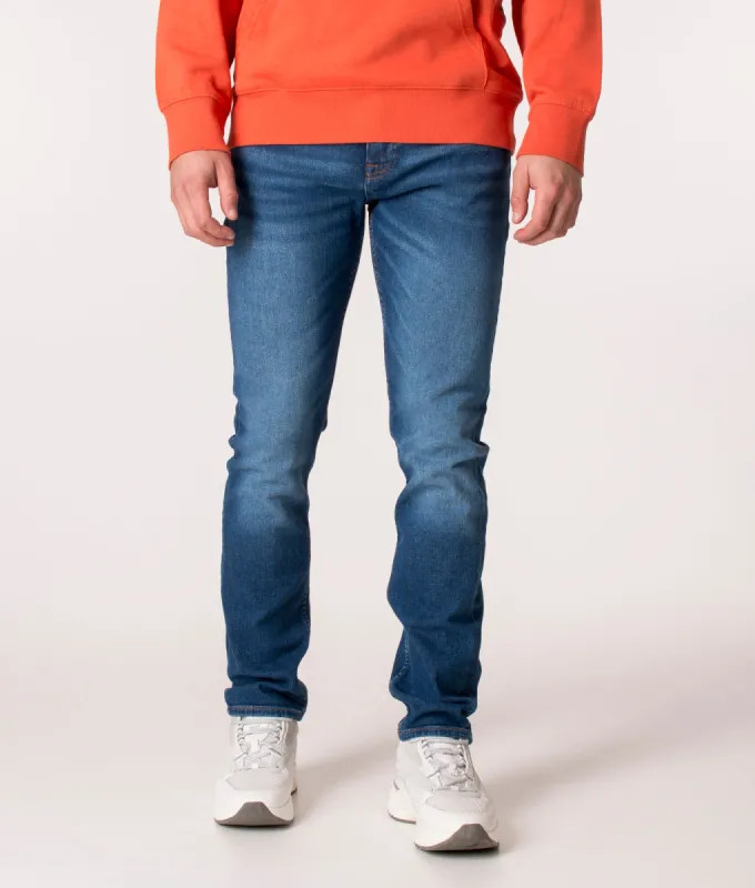 Slim Fit Comfort Stretch Delaware Jeans made by EQVVS