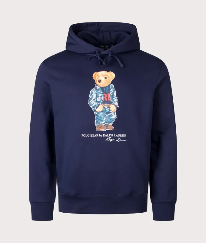 Polo Bear Fleece Lined Hoodie sold by EQVVS