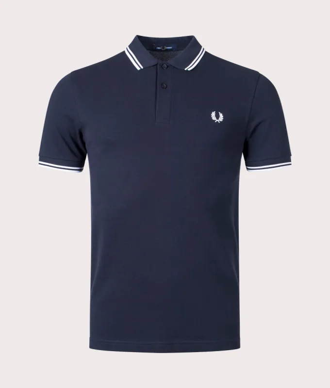 Twin Tipped Fred Perry Polo Shirt sold by EQVVS