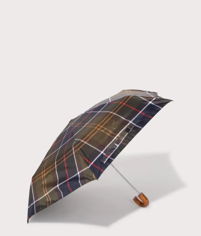 Barbour Classic Tartan Mini Umbrella sold by EQVVS