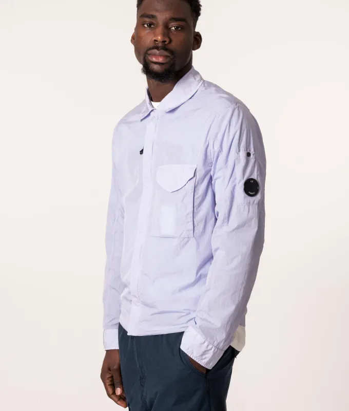 Chrome R Overshirt sold by EQVVS