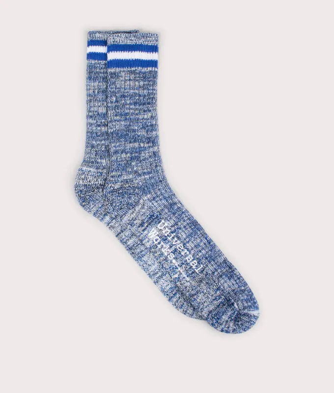 Everyday Stripe Socks made by Universal Works