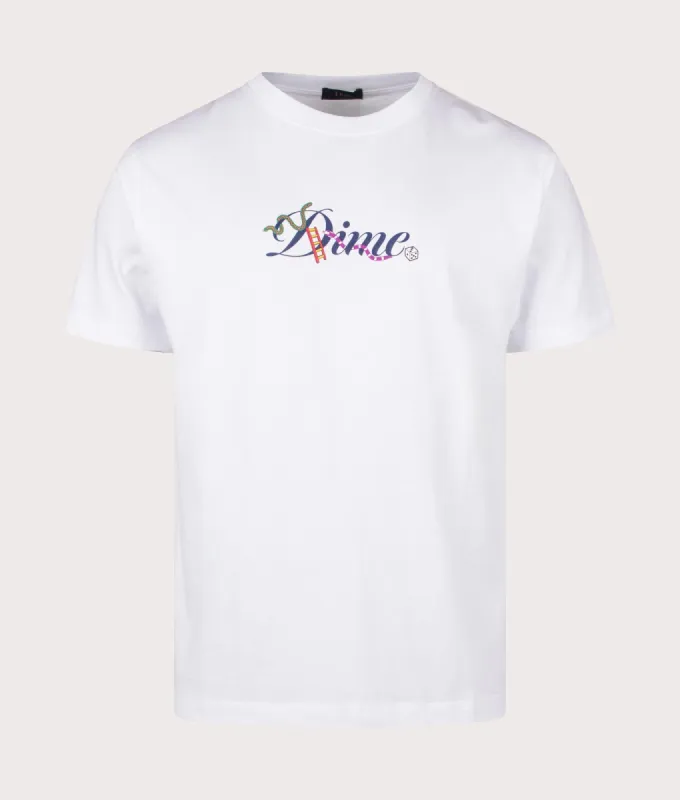 Cursive Snake T-Shirt sold by EQVVS