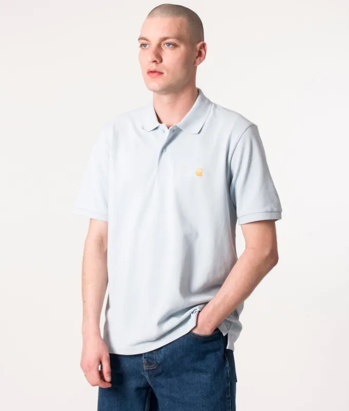 Relaxed Fit Chase Pique Polo Shirt sold by EQVVS