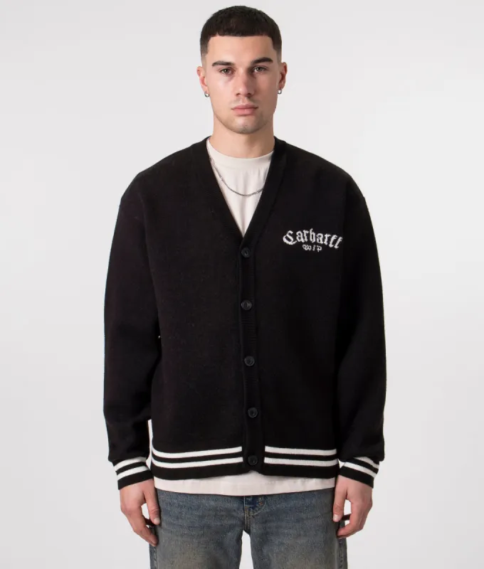 Relaxed Fit Onyx Cardigan sold by EQVVS