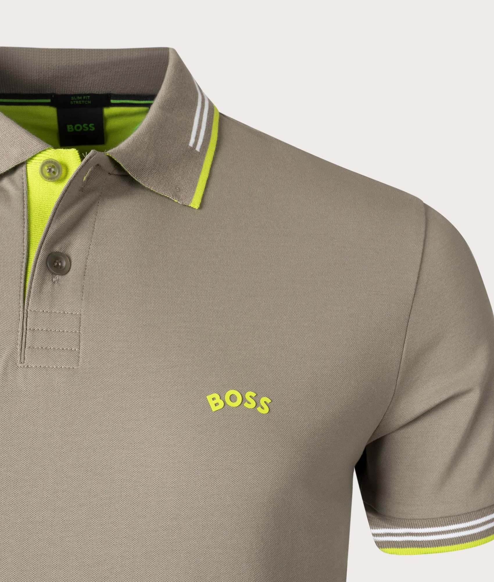 Slim Fit Paul Curved Logo Polo Shirt sold by EQVVS product image thumbnail 2