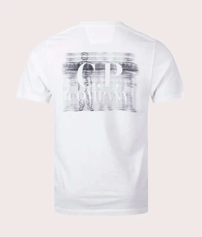 30/1 Jersey Blurry Logo T-Shirt sold by EQVVS