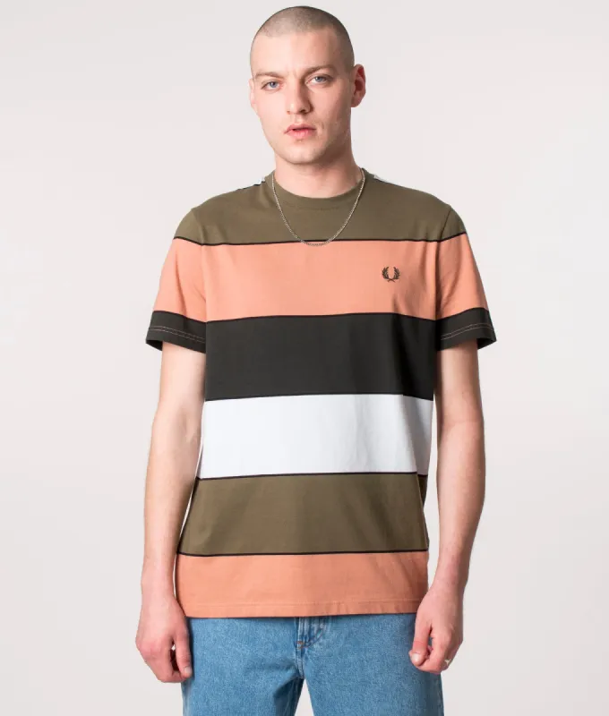 Bold Stripe T-Shirt sold by EQVVS