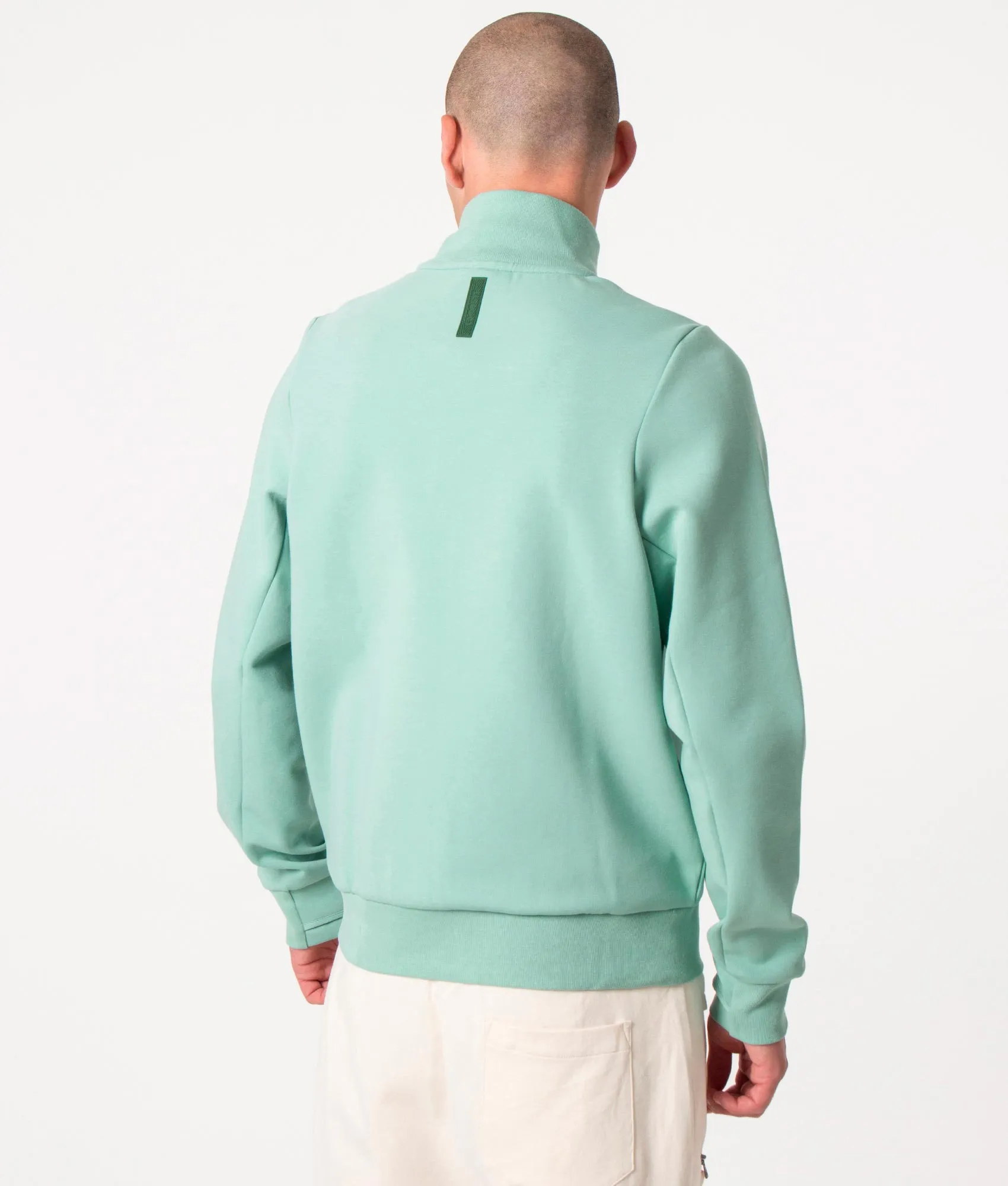 Relaxed Fit High Neck Zip Through Sweatshirt sold by EQVVS product image thumbnail 5