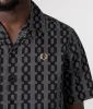 Cable Print Revere Collar Shirt sold by EQVVS