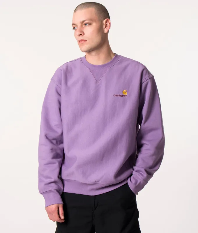 Relaxed Fit American Script Sweatshirt sold by EQVVS
