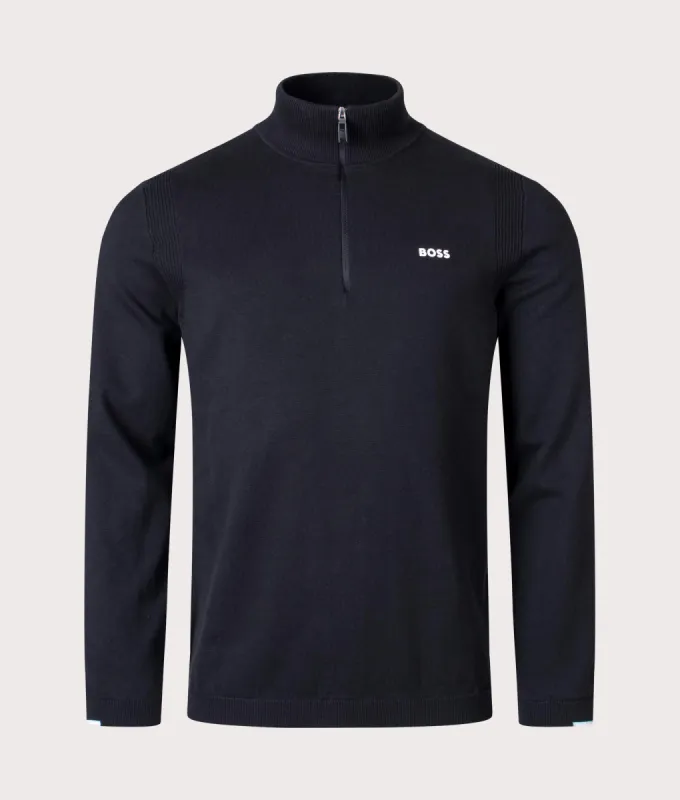 Quarter Zip Ever-X Knit Jumper sold by EQVVS